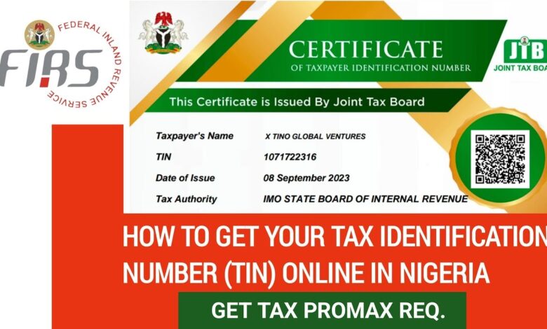 how do i track my tin request