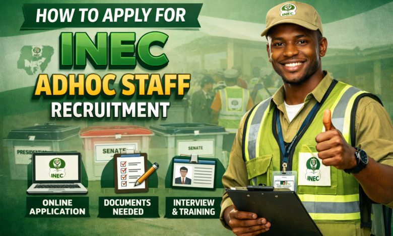 How to Apply for INEC Adhoc Staff Recruitment